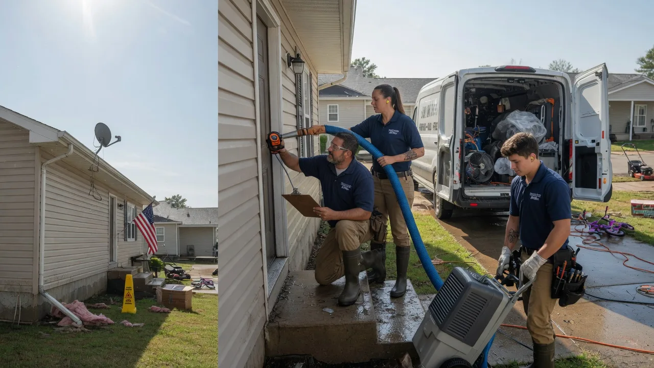 Ceiling Water Damage Restoration in Lincoln, MT near me